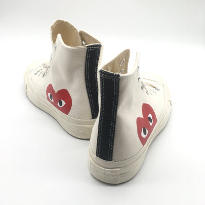【Converse匡威 CDG PLAY x 联名1970S三星