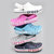 Crocs卡洛驰男女洞洞鞋贝雅卡骆班沙滩鞋涉水透气凉鞋特惠 205089(206232-0C4-黑/彩色 39-40（M7W9）250mm)第3张高清大图