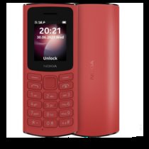 诺基亚（NOKIA）105 4G 移动联通电信4G全网通 双卡双待 老人老年手机 学生功能机 备用机(红色 官方标配)