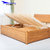 TIMI天米 实木床 日式床 箱体床 气压杆床 双人床 储物收纳床 多功能床(原木色 床头柜)第5张高清大图