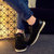 洛尚LSF32 春夏季新款英伦潮流运动鞋男士潮鞋低帮系带休闲鞋(黑色)第3张高清大图