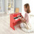 德国Hape 儿童钢琴男孩玩具女孩音乐启蒙早教玩具3-6-12岁 25键木制机械小钢琴 音乐玩具 儿童礼物E8466(红色)第7张高清大图