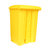 白云黄色脚踏垃圾桶 塑料垃圾桶 医用废弃物垃圾桶翻盖 诊所黄色垃圾桶(30升黄色脚踏垃圾桶)第3张高清大图
