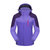 TECTOP户外新款冲锋衣男女三合一两件套西藏防水保暖加厚登山外套(女款丁香紫 XL)第5张高清大图