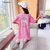 CaldiceKris（中国CK）粉色字母翅膀T恤裙CK-FS3630(粉红色 110)第4张高清大图