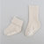 婴儿袜子0-6-12个月春夏棉防滑宝宝松口素色儿童中筒袜1-3岁秋冬季保暖小孩袜子(白色 0-2岁)第4张高清大图