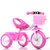 beruty儿童三轮车 2-3岁以上小孩子自行车 男女宝宝脚踏儿童车(A配红色塑料筐)第5张高清大图