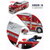 鸭小贱1：32超级合金消防车玩具模型 灯光音乐回力 云梯消防水枪儿童玩具汽车632-8(水炮车)第5张高清大图