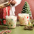 蓝莲花家居印花玻璃杯大容量圣诞节创意杯子家用耐热水杯礼盒装(圣诞老人 【礼盒装】 默认版本)第3张高清大图