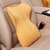 尼罗河汽车  夏季靠背腰部车用腰靠记忆棉护颈枕座椅靠垫(黄色)第5张高清大图