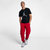 NIKE耐克短袖男装上衣2018夏季新款Jordan运动休闲透气T恤AJ1414(黑色 XXL)第4张高清大图