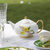 安娜16点英式下午茶茶具套装咖啡杯欧式小奢华骨瓷咖啡具陶瓷高档(咖啡杯碟（兰花绿野仙踪） 默认版本)第4张高清大图