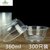 塑料碗带盖家用圆形透明加厚酒席打包餐盒一次性碗筷餐具套装(精品碗500ml-5.6克-120只)第4张高清大图