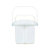 日康婴儿奶瓶餐具收纳盒存储碗筷翻盖婴儿收纳箱婴儿用品收纳盒第3张高清大图