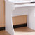 【免费送货安装】简欧电脑桌 简约现代书桌书架组合 哑白色家用桌(E-8808+88F)第5张高清大图