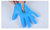 一次性丁腈100只PVC乳胶食品级餐饮厨房橡胶耐用加厚防水丁晴手套(蓝色加厚耐用型【100只装】 M)第5张高清大图