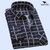 马尼亚袋鼠 男式衬衫都市修身休闲衬衣男 男士秋装印花长袖衬衫(YH808 39)第2张高清大图