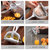 德国款手动榨汁机家用水果甘蔗橘子多功能小型鲜果汁手压榨汁神器(豪华加大合金款+金属滤网+5袋)第3张高清大图