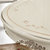 圣肯尼家具 欧式实木餐桌椅组合白色橡木餐桌法式圆形美式小户型餐台(珍珠白 1.5米餐桌+6椅)第5张高清大图