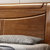 恒兴达 黄金梨木现代中式纯实木床双人2米2.2m1.5米储物床主卧室简约婚床(1.5*2米胡桃色 单床)第5张高清大图