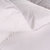 咪哆啦家纺 纯色高端保暖羽绒被 冬季保暖床品 羽绒被芯 温暖舒适YJX(白色 200*230CM  6斤)第2张高清大图
