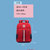 2021日韩减压书包小学生女男一二三到六年级超轻儿童背包护脊减负卡通书包(红色 大号【3-6年级】)第2张高清大图