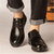 牧惠森男式商务休闲皮鞋男士系带皮鞋M2802(黑色 44)第4张高清大图