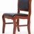 江曼办公椅电脑椅实木皮革会议椅靠背椅红可定制款89cm*44cm*37cm(默认 默认)第4张高清大图