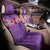 尼罗河澳洲羊毛汽车坐垫手坎垫四季通用短毛座垫羊绒毯垫(花样时光（紫色）)第4张高清大图