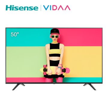 VIDAA 55V1A 海信(Hisense) 55英寸高清网络AI智能语音 16GB 家庭K歌 液晶平板电视机 壁挂
