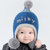牛奶朋友 冬季宝宝护耳毛线帽纯色儿童防寒套头帽婴儿毛线帽(黄色（单帽）)第4张高清大图