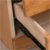 王者佳人 实木床头柜 现代中式床头柜 橡木收纳柜 简约卧室储物柜 HL-G002(原木色 二个)第5张高清大图