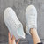 万沃小白鞋新款女鞋鞋子女厚底板鞋女运动休闲鞋W12917(白色 38)第3张高清大图