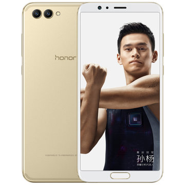 荣耀(honor) 荣耀V10 标配版 全网通 4GB+64GB 沙滩金 全面屏手机 双卡双待