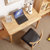 恒兴达 日式北欧全实木书桌现代简约家用台式电脑桌椅抽屉写字办公台(原木色 单书桌)第2张高清大图