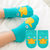 春夏婴儿袜子0-6-12个月秋棉卡通宝宝防滑地板袜儿童船袜1-3岁(白色 2-4岁)第2张高清大图