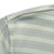 南极人中年男士条纹桑蚕丝polo衫短袖t袖免烫商务休闲翻领短袖(绿色 175)第3张高清大图