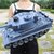 超大型儿童充电遥控坦克战车玩具汽车模型可发射子弹履带金属炮管儿童礼物(沙漠黄 双电配置送礼包+400子弹)第3张高清大图