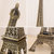 巴黎埃菲尔铁塔摆件模型家居房间客厅创意装饰品生日礼物小工艺品(古铜10cm送包装盒)第4张高清大图