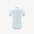 HLA/海澜之家提花水洗休闲衬衫夏季舒适透气短袖衬衫男HNECJ2R024A(蓝色 M)第2张高清大图