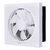 换气扇10寸排风扇墙壁吊顶式抽风机厨房强力家用卫生间窗式排气扇(白色)第4张高清大图