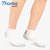 THORLO 美国高端运动袜 XCCU款专业缓震透湿男女通用款跑步袜 一双(白色 袜码12号/45-46码)第5张高清大图