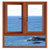 铝包木门窗  橡木 木包铝门窗 别墅实木窗 铝包木阳光房 订购热线13701073510第4张高清大图