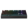 机械键盘 有线键盘 游戏键盘 108键RGB背光键盘(黑色)