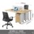 喜百灵XBL-BGZ004办公桌椅组合 辦公桌椅組合(白色 简易办公桌)第4张高清大图