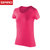 spiro 运动健身短袖T恤瑜伽服上衣运动紧身衣速干弹力训练塑身衣S280F(枚红色 XL)第2张高清大图