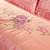 爱之小径家纺结婚床上用品粉色四件套婚庆4六八十件套粉色韩版蕾丝套件 (粉韵丽人 220*240六件套)第5张高清大图