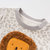 davebella戴维贝拉秋季儿童新款休闲套装 宝宝卡通套装DBZ6301(7Y 豹纹印花)第3张高清大图