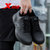 特步男鞋跑步鞋2021新款冬季男款皮面防水休闲鞋子黑色运动鞋男(黑色 43)第6张高清大图