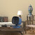 家奈（GENE by HIROSE）CNT-18G 取暖器 INS复古风桌面迷你暖风机家用办公室卧室客厅母婴适用(蓝色)第2张高清大图